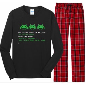 99 Little Bugs In The Code Software Engineer Programmer Long Sleeve Pajama Set