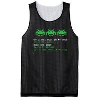 99 Little Bugs In The Code Software Engineer Programmer Mesh Reversible Basketball Jersey Tank