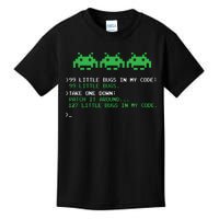 99 Little Bugs In The Code Software Engineer Programmer Kids T-Shirt