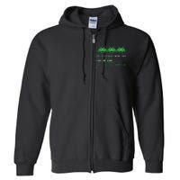 99 Little Bugs In The Code Software Engineer Programmer Full Zip Hoodie