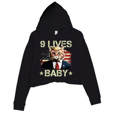 9 Lives Baby Crop Fleece Hoodie