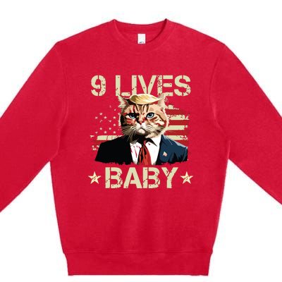 9 Lives Baby Premium Crewneck Sweatshirt