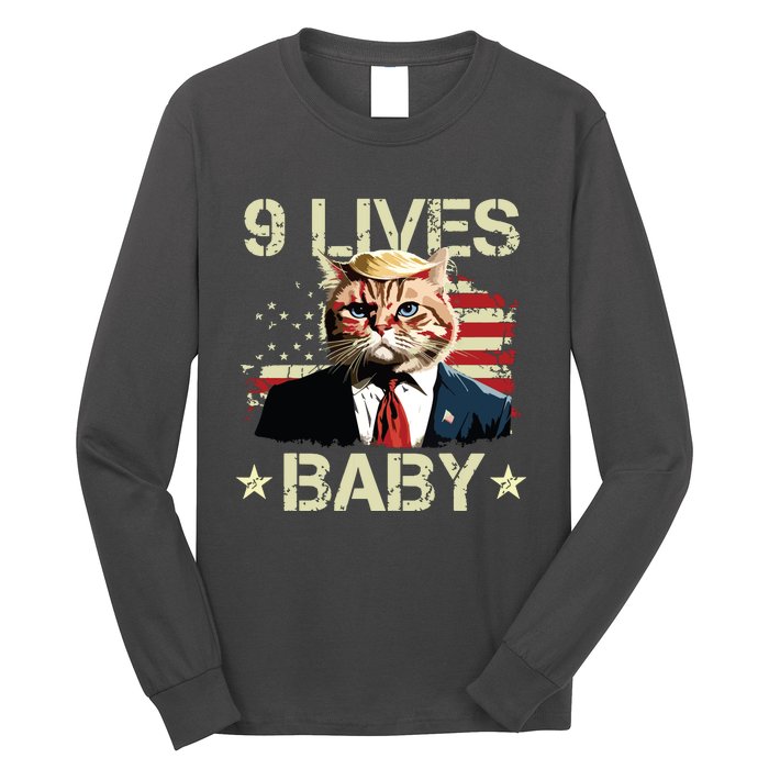 9 Lives Baby Long Sleeve Shirt