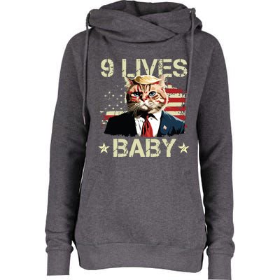 9 Lives Baby Womens Funnel Neck Pullover Hood