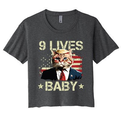 9 Lives Baby Women's Crop Top Tee