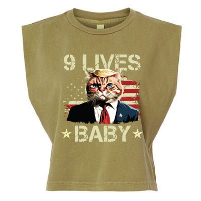 9 Lives Baby Garment-Dyed Women's Muscle Tee