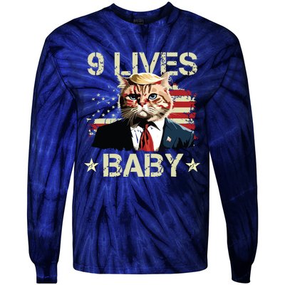 9 Lives Baby Tie-Dye Long Sleeve Shirt