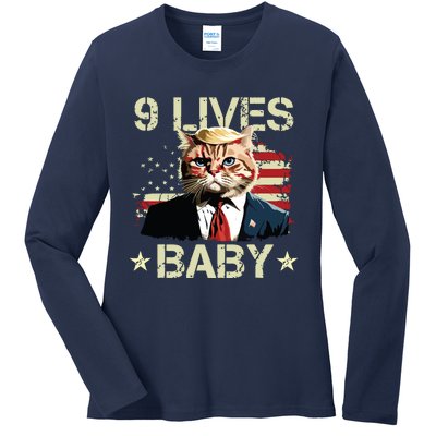 9 Lives Baby Ladies Long Sleeve Shirt