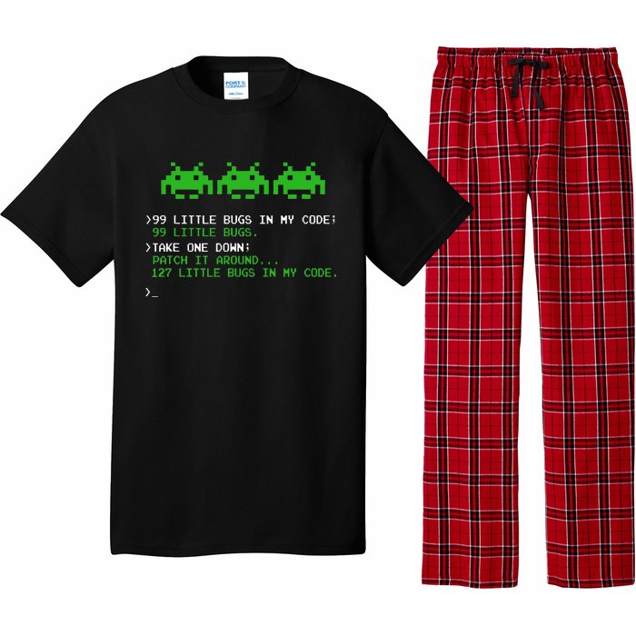 99 Little Bugs In The Code Software Engineer Programmer Pajama Set