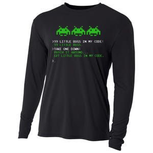 99 Little Bugs In The Code Software Engineer Programmer Cooling Performance Long Sleeve Crew