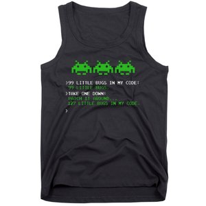 99 Little Bugs In The Code Software Engineer Programmer Tank Top