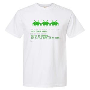 99 Little Bugs In The Code Software Engineer Programmer Garment-Dyed Heavyweight T-Shirt