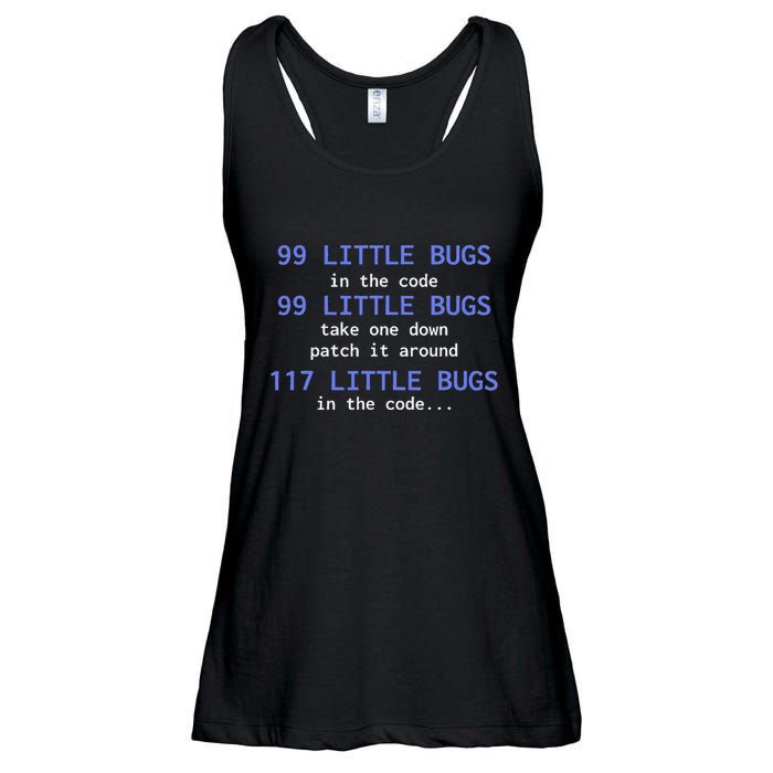 99 Little Bugs In The Code Computer Scientist Programmer It Ladies Essential Flowy Tank