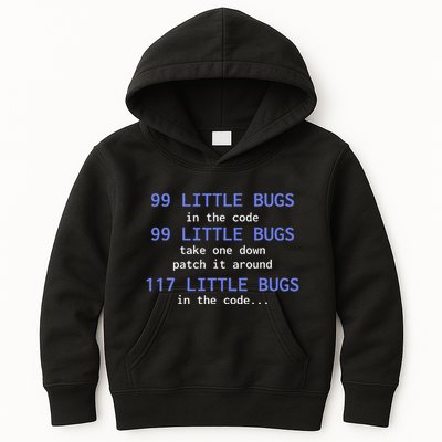 99 Little Bugs In The Code Computer Scientist Programmer It Kids Hoodie