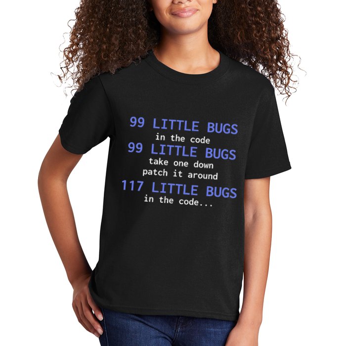 99 Little Bugs In The Code Computer Scientist Programmer It Kids T-Shirt
