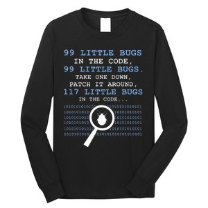 99 Little Bugs In The Code Long Sleeve Shirt