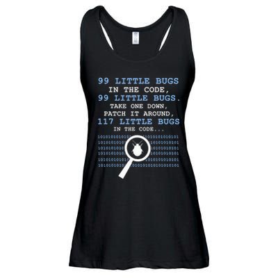 99 Little Bugs In The Code Ladies Essential Flowy Tank