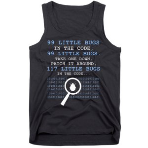 99 Little Bugs In The Code Tank Top