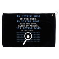 99 Little Bugs In The Code Grommeted Golf Towel