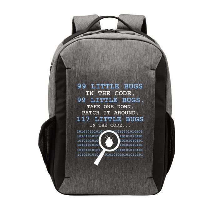 99 Little Bugs In The Code Vector Backpack