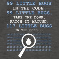 99 Little Bugs In The Code Vector Backpack