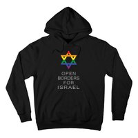 9Mmsmg Lgbtq Jewish Pride Open Borders For Israel Hoodie