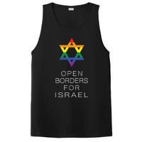 9Mmsmg Lgbtq Jewish Pride Open Borders For Israel PosiCharge Competitor Tank