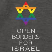 9Mmsmg Lgbtq Jewish Pride Open Borders For Israel Vector Backpack