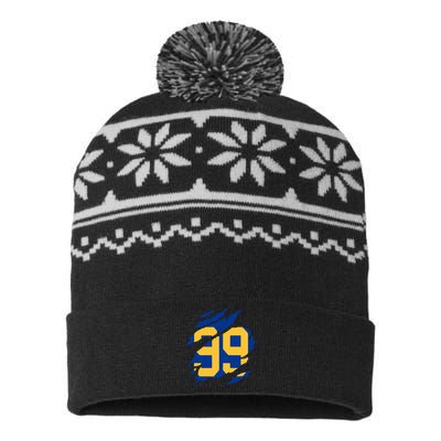 99 LA RAMS USA-Made Snowflake Beanie