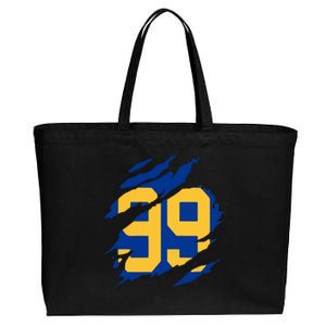 99 LA RAMS Cotton Canvas Jumbo Tote