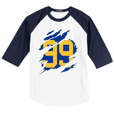 99 LA RAMS Baseball Sleeve Shirt