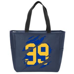 99 LA RAMS Zip Tote Bag