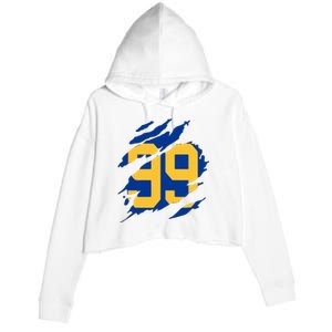 99 LA RAMS Crop Fleece Hoodie