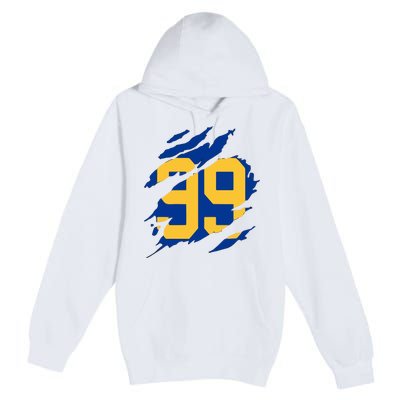 99 LA RAMS Premium Pullover Hoodie