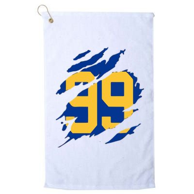 99 LA RAMS Platinum Collection Golf Towel