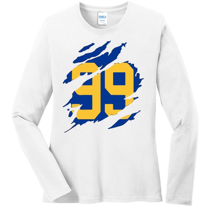 99 LA RAMS Ladies Long Sleeve Shirt