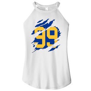 99 LA RAMS Women's Perfect Tri Rocker Tank