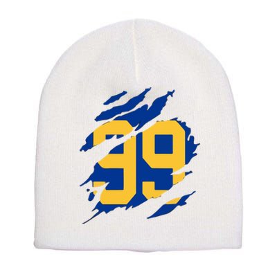 99 LA RAMS Short Acrylic Beanie