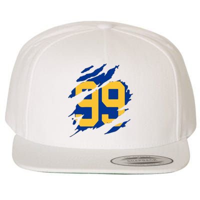 99 LA RAMS Wool Snapback Cap