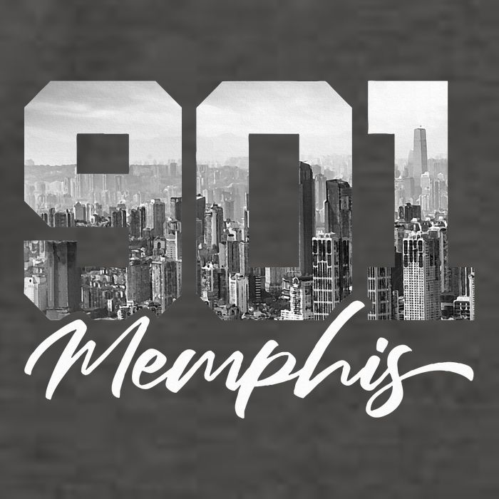 901 Memphis Area Code Tennessee Memphis City Skyline Vector Backpack