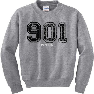 901 Memphis Hometown Love Kids Sweatshirt