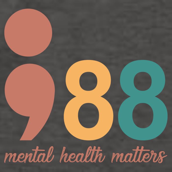 988 Mental Health Matters Retro Vector Backpack