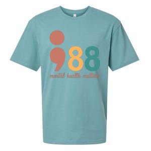 988 Mental Health Matters Retro Sueded Cloud Jersey T-Shirt