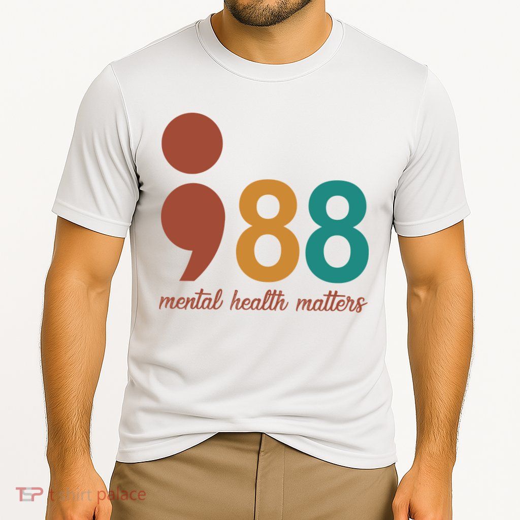 988 Mental Health Matters Retro Performance Shirt