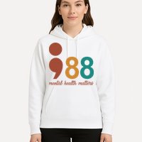 988 Mental Health Matters Retro Hoodie
