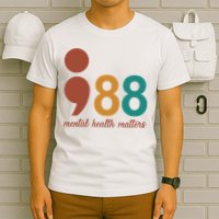 988 Mental Health Matters Retro T-Shirt