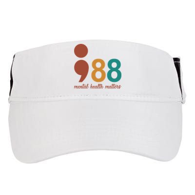 988 Mental Health Matters Retro Adult Drive Performance Visor
