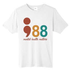 988 Mental Health Matters Retro Tall Fusion ChromaSoft Performance T-Shirt