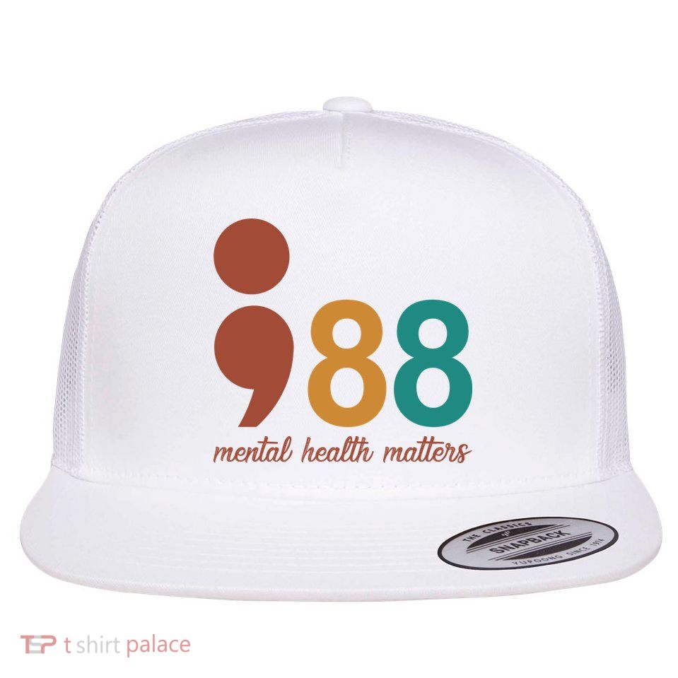 988 Mental Health Matters Retro Flatbill Hat