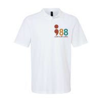 988 Mental Health Matters Retro Softstyle Adult Sport Polo